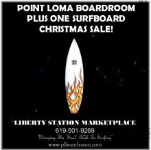 PLUS ONE Surfboard Sale at Point Loma Boardroom