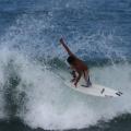 Poks in Canggu, Bali Poks Esquivel: Philippine Surfing's "One-legged Wonder" Photo credit: Tim Hain