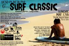 Pi Beta Phi Sorority Surf Classic at Crystal Pier Sunday May 17th