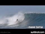 Nathaniel Curran surfs the island of Papeete