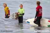 Kody Clemens (green singlet), son of pro surfer Kenny Clemens waits for his heat.