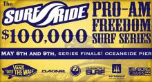 Surfride VANS 100K Freedom Series Completes 1st Season Results