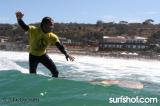 Reno Abellira at Legends Surfing at UCSD Luau and Longboard Invitational at Scripps Pier by John Cocozza