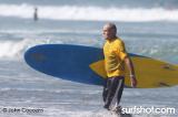 Mike Eaton at Legends Surfing at UCSD Luau and Longboard Invitational at Scripps Pier by John Cocozza