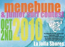 Windansea Surf Club Menehune and Juniors Contest at La Jolla Shore on Oct 2nd