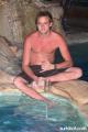 Jeff McCallum Hanging Poolside at Tavi Photo - John Cocozza