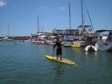 Adam Cumming, Body Glove SUP director of sales Dana Harbor
