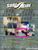 Surf Ride Wax Girls 2011 Summer Tour