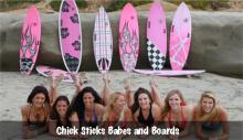 Chick Sticks Performance Surfboards for Girls ~ Find YOUR board at www.chicksticksbylola.com