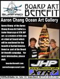 Two legends who have a long history of fellowship in the community collaborate to help Surfaid International as part of the Board Art Benefit Campaign!