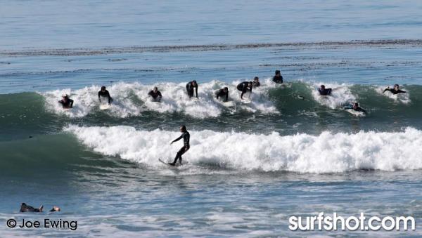 Super Sunday at the Point!  Photos by surfphotographer Joe Ewing