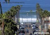 Downtown OB yesterday by surfphotographer Joe Ewing