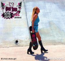 ☆¸.• Chick Sticks Bomb Squad Team Bombshell Board •.¸☆ with Lola Blake ♥ Girl Power starts with YOU find YOURS at www.chicksticksbylola.com