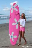Bad Betty Mini Longboard is another Chick Sticks Original. It&acirc;��s a 5 fin option 7.0 that&acirc;��s Fun and Easy to Ride. Ride this unique board as a Quad, Tri or Twin Fin. Designed for the Surfer Girl who&acirc;��s just starting out that doesn&acirc;��t want too much board to handle and the extra rocker in the nose helps prevent pearling. Performs beautifully for Beginner to Advanced Surfers. Std Size 7.0 x 21.75 x 2.88.

Bad Betty 5 fin option Longboard is offered in 8.0 and 9.0 lengths and comes with a large fin box in the center so you can ride with a traditional Longboard fin or any other 5 fin set up. This is a high performing versatile board for Beginner to Advanced Surfers. Std Size 8.0 x 22 &Acirc;&frac14; x 3 and Std Size 9.0 x 22 &Acirc;&frac34; x 3.

www.chicksticksbylola.com