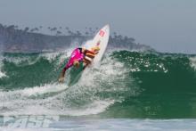 Stephanie Gilmore (AUS), 24, four time ASP Women’s World Champion, took out her Billabong Rio Pro Round 2 heat over veteran competitor Melanie Bartels (HAW), 30, while posting the day’s highest heat-total of 16.70 out of 20.