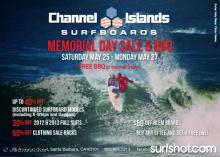 Channel Islands Surfboards SB Memorial Day Sale & BBQ