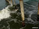 Shooting the Pier (seagulls eye view)