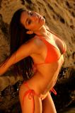 Bunny Bikini Pacific Beach Style Orange