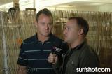 Taylor Knox  with Chris Cote working with Fuel TV